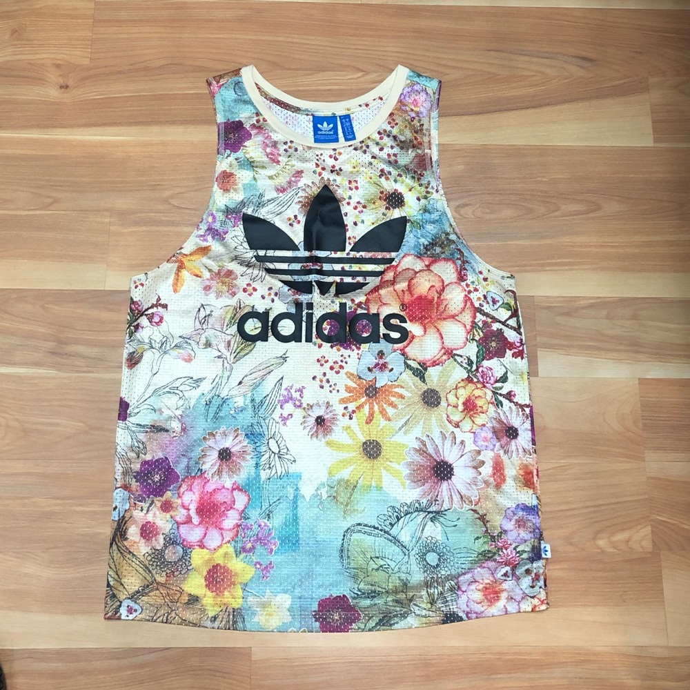 Adidas - Women’s Floral Jersey Shirt